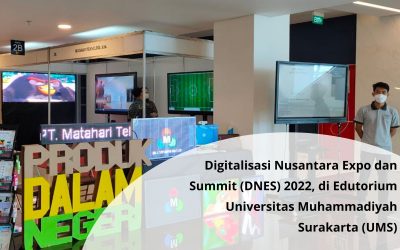 Digitalisasi Nusantara Expo dan Summit (DNES) 2022, Matahari LED Tampil Dengan Produk Terbaik